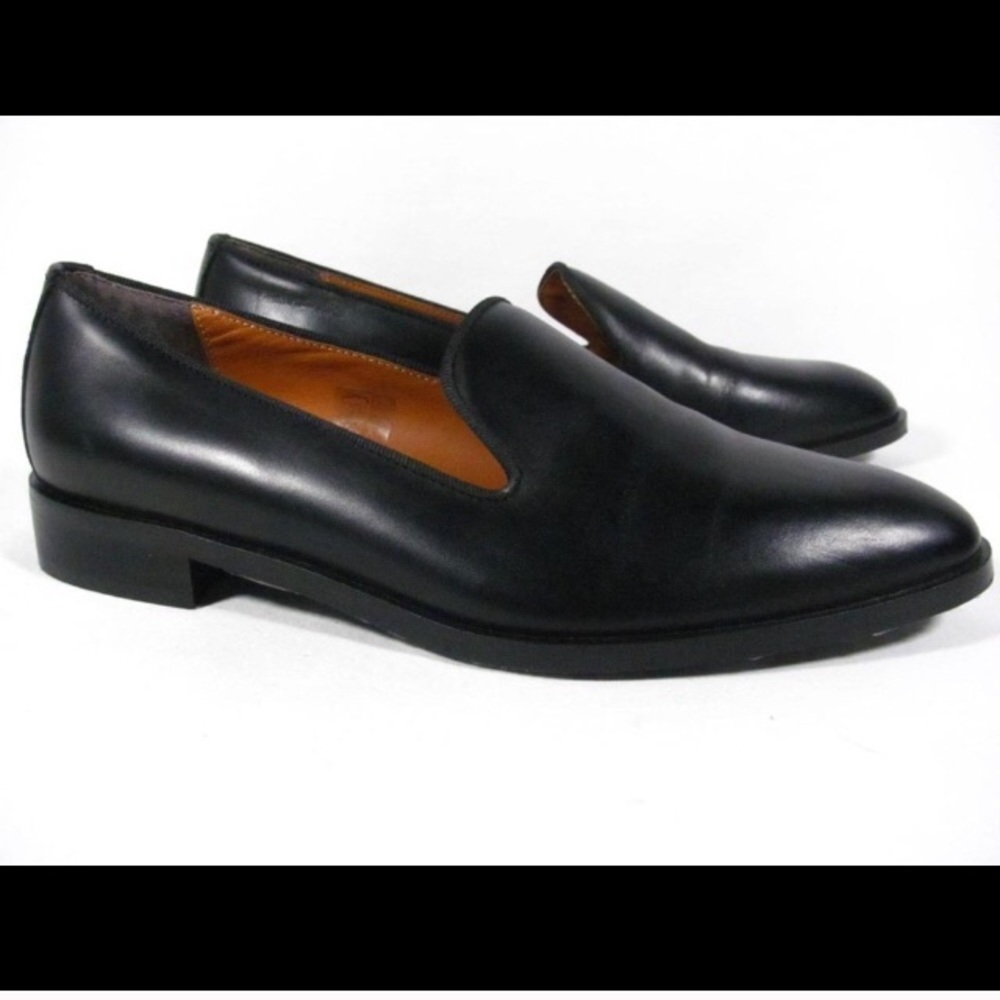 Everlane leather smoking loafers 8.5